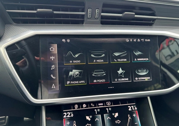 Audi A6 Allroad cena 204900 przebieg: 61077, rok produkcji 2021 z Węgrów małe 596